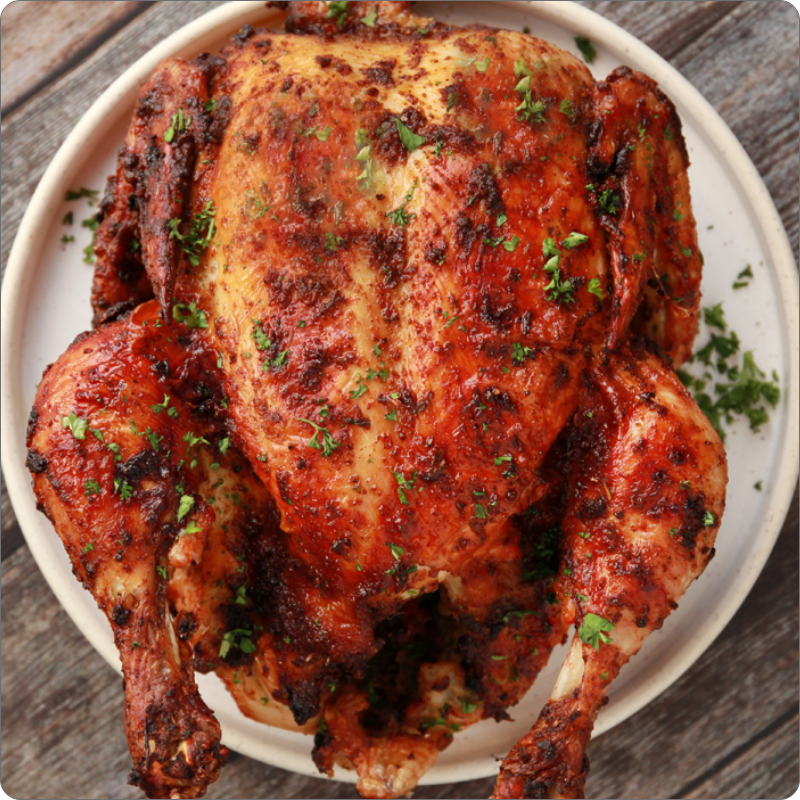 Poulet Braisé/Dinde Braisée (Plat Africain ) - Pour 4 personnes