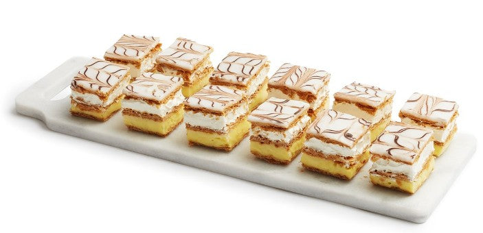 Mini mille-feuilles ( 12 morceaux )