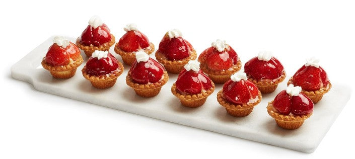 Mini tartelettes aux fraises ( 12 morceaux )