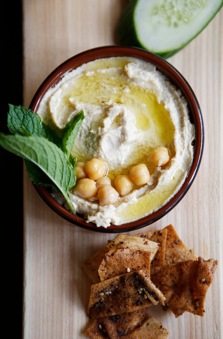 cuisinesconnect hummus southshore montreal - meza montreal