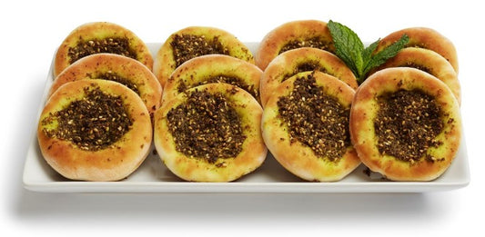 Mini manouché au thym (zaatar)