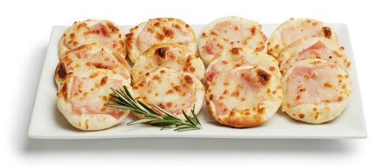 Mini manouché jambon-fromage (12 morceaux )
