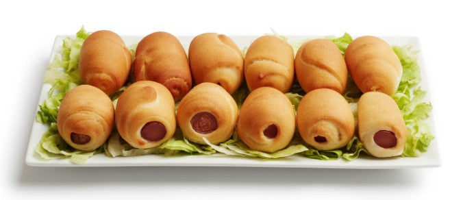 Roulé de hot dog (12 morceaux )